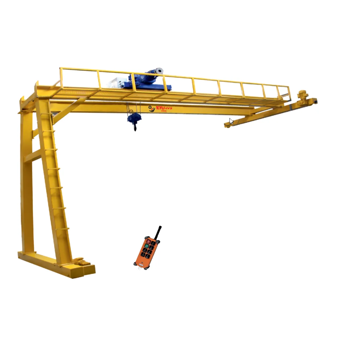 Semi Gantry Double Girder Crane